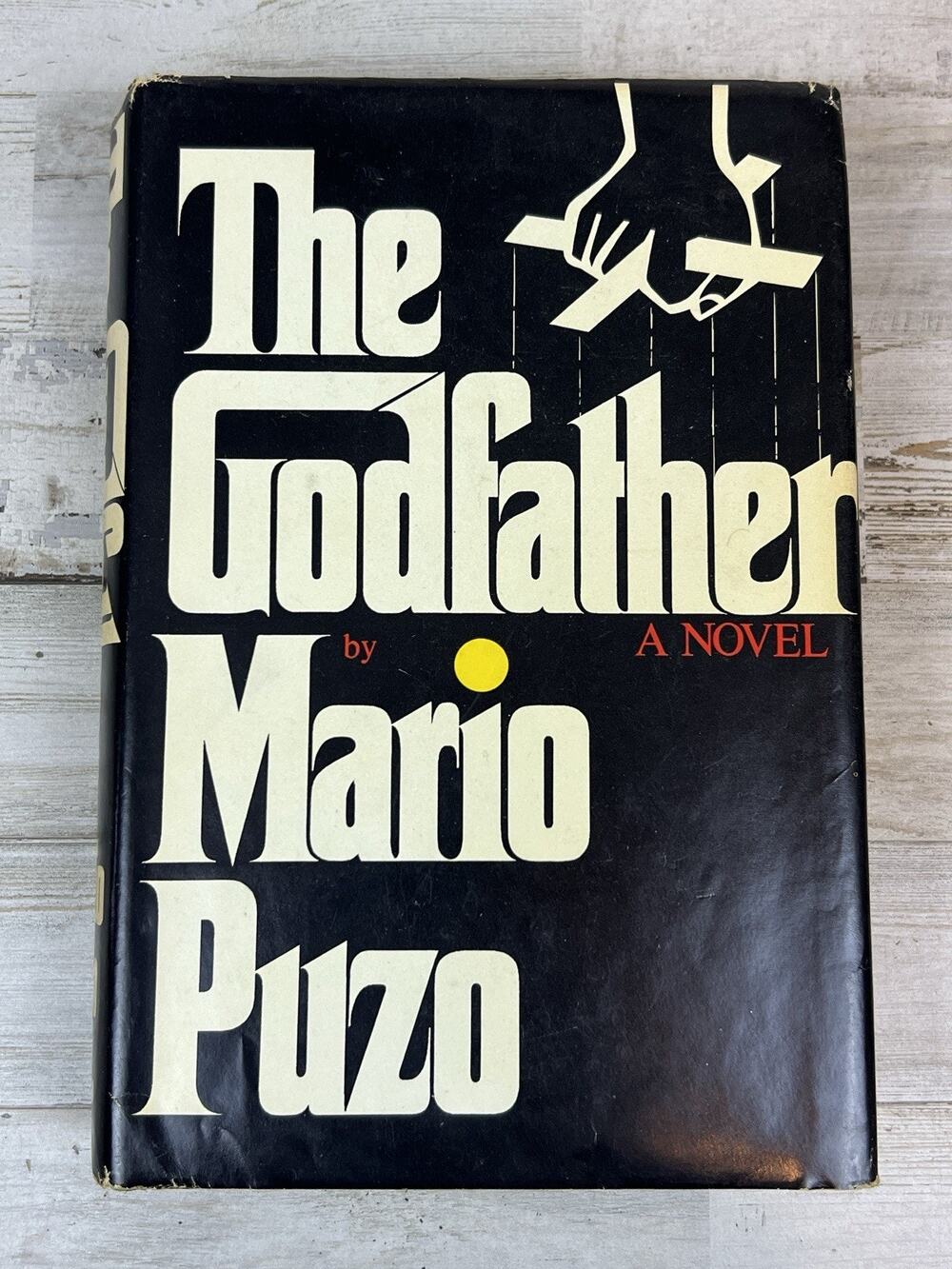 The Godfather Mario Puzo 1969 BCE Book Club Edition HC DJ Novel Good Condition